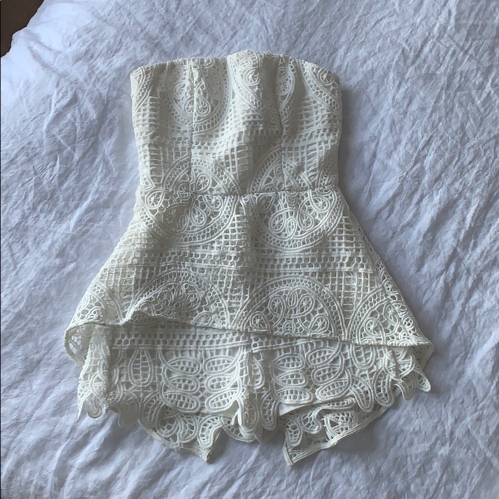 Gab Kate - Strapless Romper/Dress